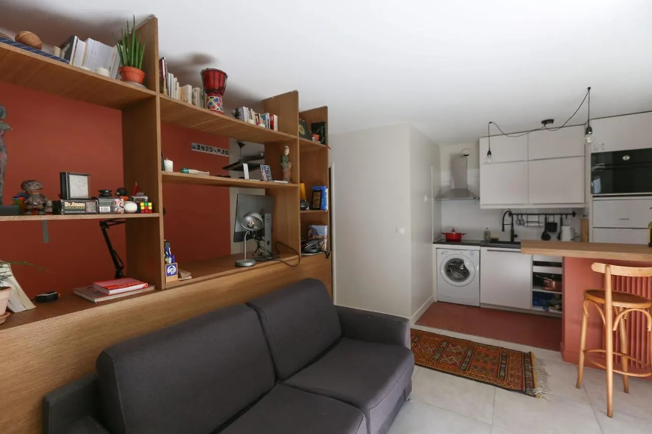 Peaceful Studio With Private Terrace In Montmartre Apartment Paris France